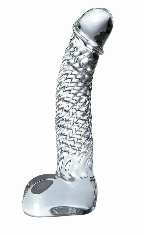 Stikla dildo Icicles No. 61 Clear Photo 2