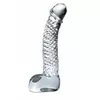 Stikla dildo Icicles No. 61 Clear Photo 2