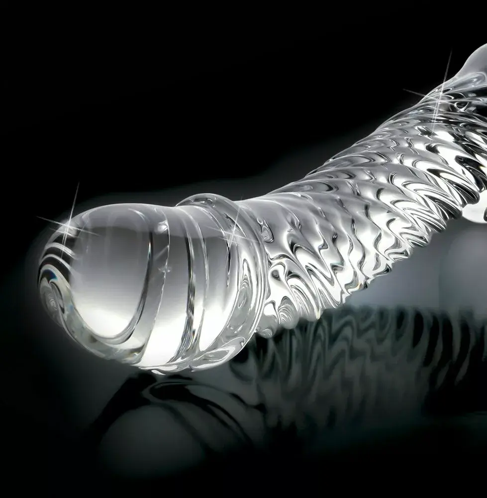 Stikla dildo Icicles No. 61 Clear Photo 3