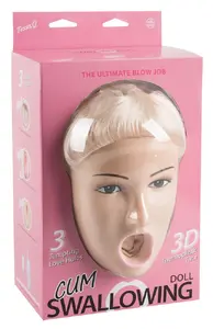 Seksa lelle NMC Tessa Q., misijas pozā, 157 cm, PVC ķermenis, 3 vibrējoši atveres (vibrējošs patrona komplektā)