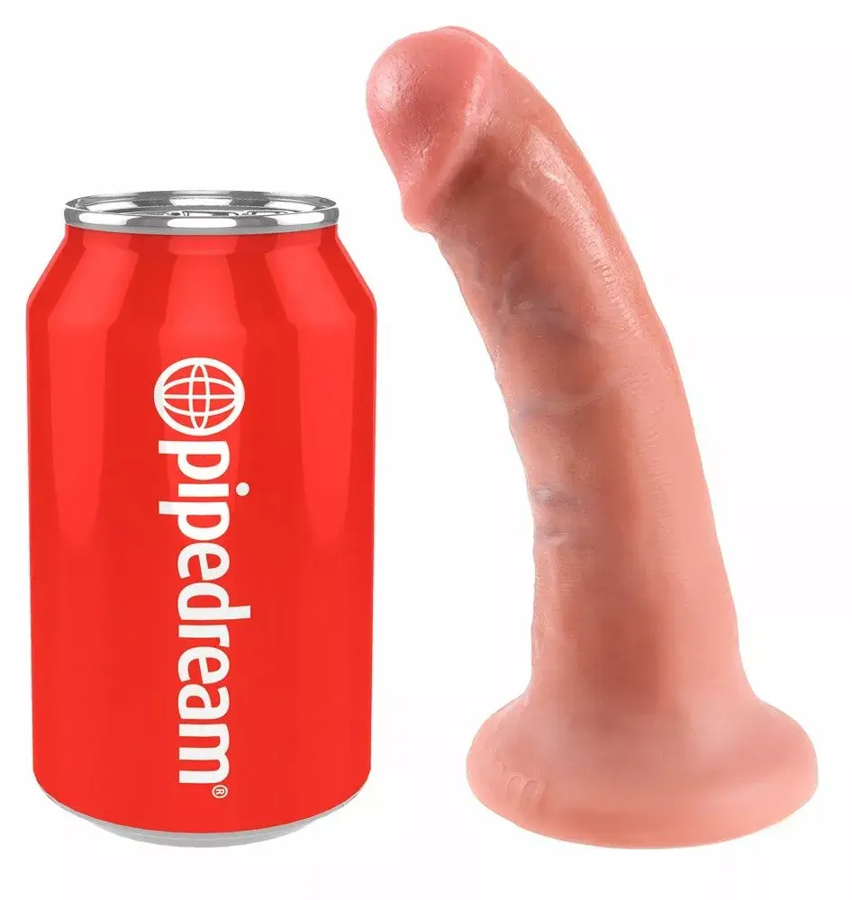 Dildo King Cock 6 inch (17 cm) PVC with suction cup Photo 2