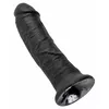 King Cock Silicone Black dildo — 21.5 cm, Ø 4.6 cm Photo 4