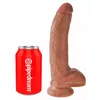 Dildo King Cock Silicone Tan — 22,9 cm, Ø 5,1 cm Photo 2