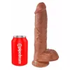 Dildо King Cock Silicone Tan — 25,4 cm, Ø 5,1 cm Photo 2