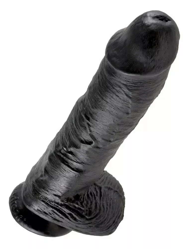 King Cock Silicone Black — dildo 25,4 cm Photo 4
