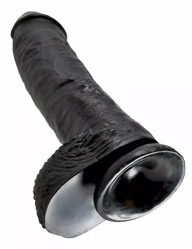 King Cock Silicone Black — dildo 25,4 cm Photo 5