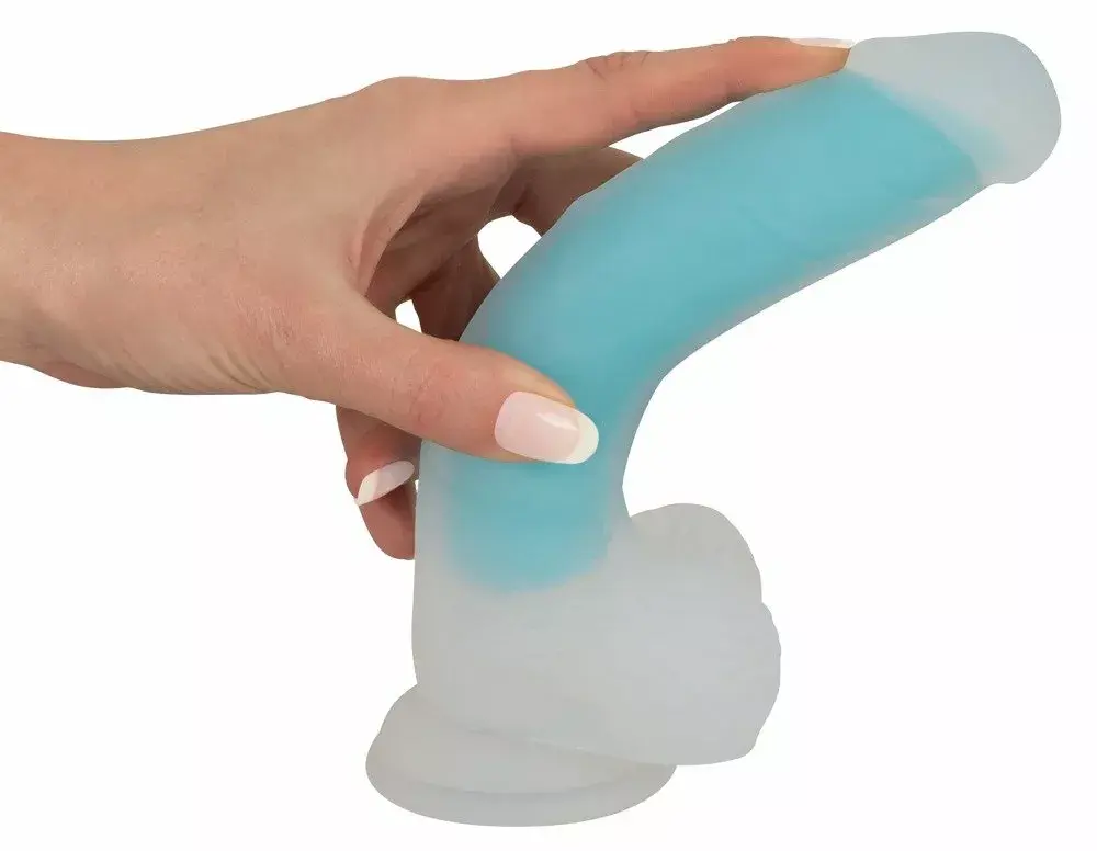 Dildo you2toys silicone glow in the dark green Photo 5