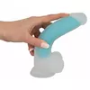 Dildo you2toys silicone glow in the dark green Photo 5