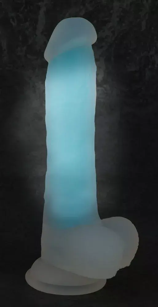 Dildo you2toys silicone glow in the dark green Photo 6