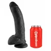 King Cock Silicone Dark 9" dildo — 22.9 cm, Ø 5.1 cm Photo 2