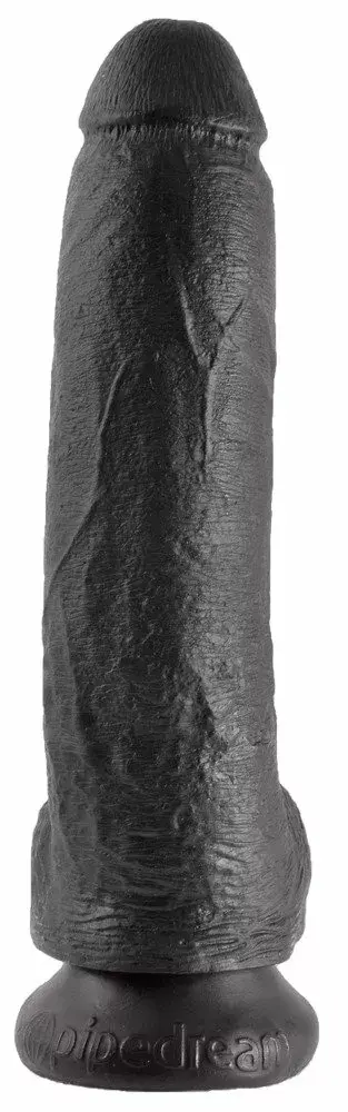 King Cock Silicone Dark 9" dildo — 22.9 cm, Ø 5.1 cm Photo 3