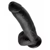 King Cock Silicone Dark 9" dildo — 22.9 cm, Ø 5.1 cm Photo 4
