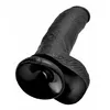 King Cock Silicone Dark 9" dildo — 22.9 cm, Ø 5.1 cm Photo 5