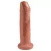 Фаллоимитатор King Cock Uncut Tan — реалистичный PVC Photo 3