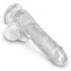 Dildo King Cock Silicone Black — 17,8 cm TPE Photo 5