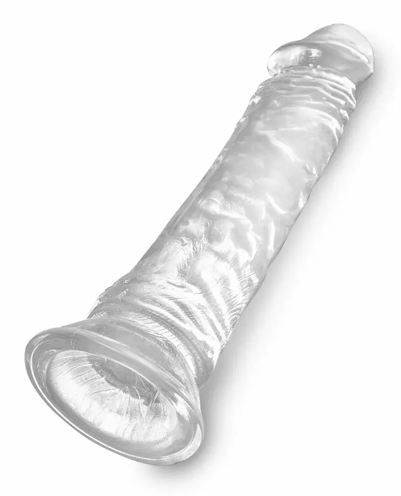 Dildo King Cock Clear 21.8 cm, Ø 4.6 cm Photo 5