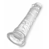 Dildo King Cock Clear 21.8 cm, Ø 4.6 cm Photo 5