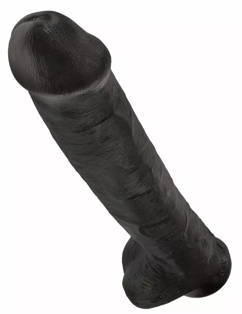 Dildo King Cock Silicone Flesh — XXL 38.1 cm Photo 4