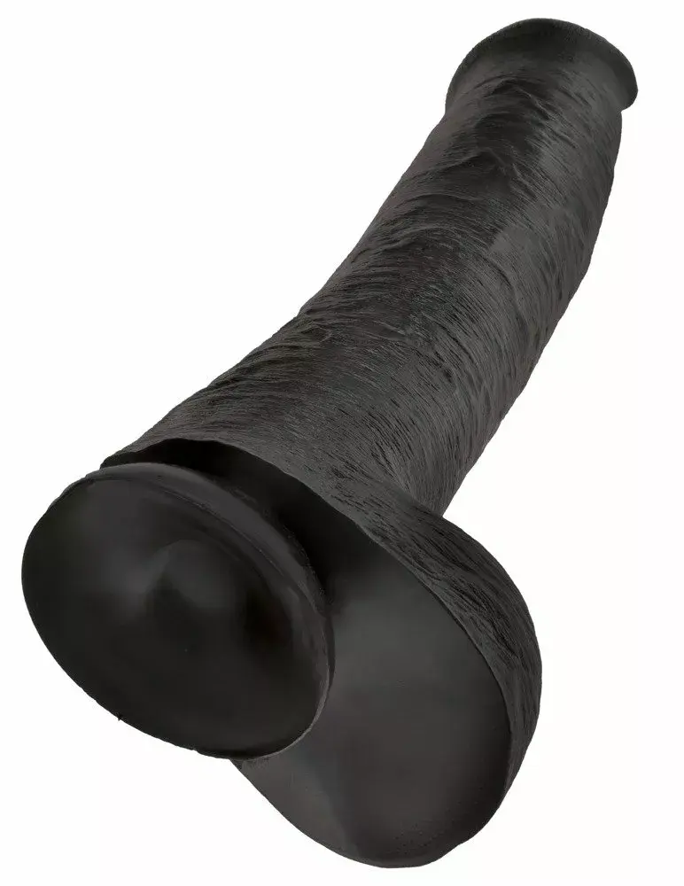 Dildo King Cock Silicone Flesh — XXL 38.1 cm Photo 5