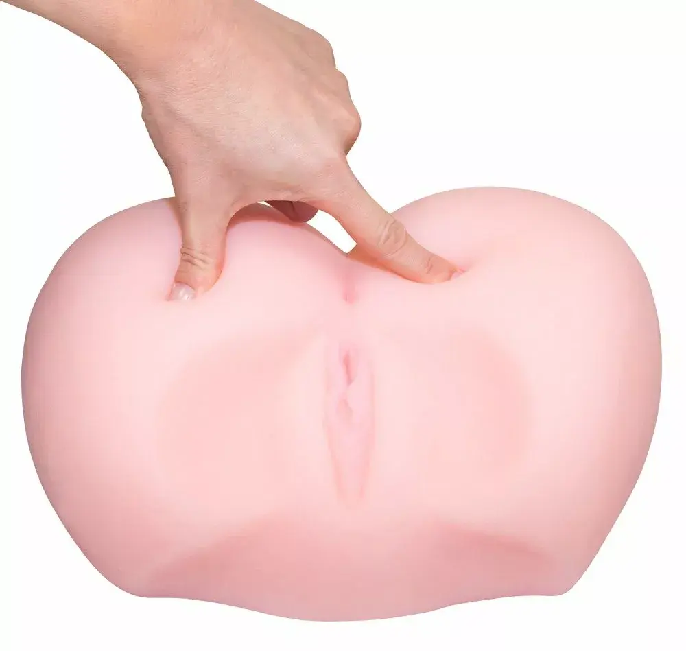 Мастурбатор you2toys Silicone Black — форма ягодиц Photo 6