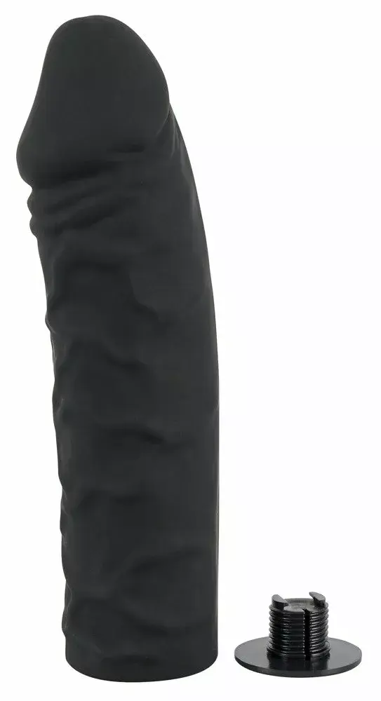 Strap-on you2toys Silicone Black 17 см, Ø 4,3 см Photo 6