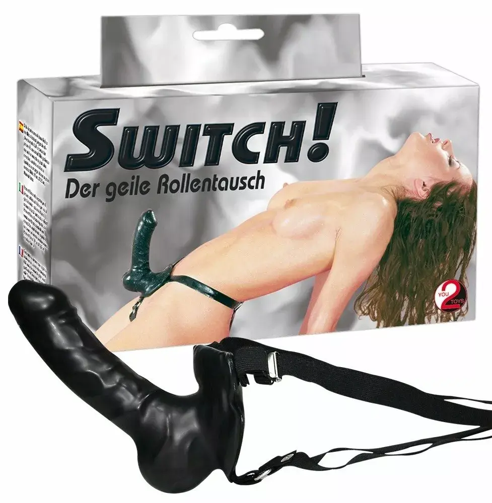 Стрэп-он you2toys Switch — латексный фаллоимитатор 19 см Photo 3