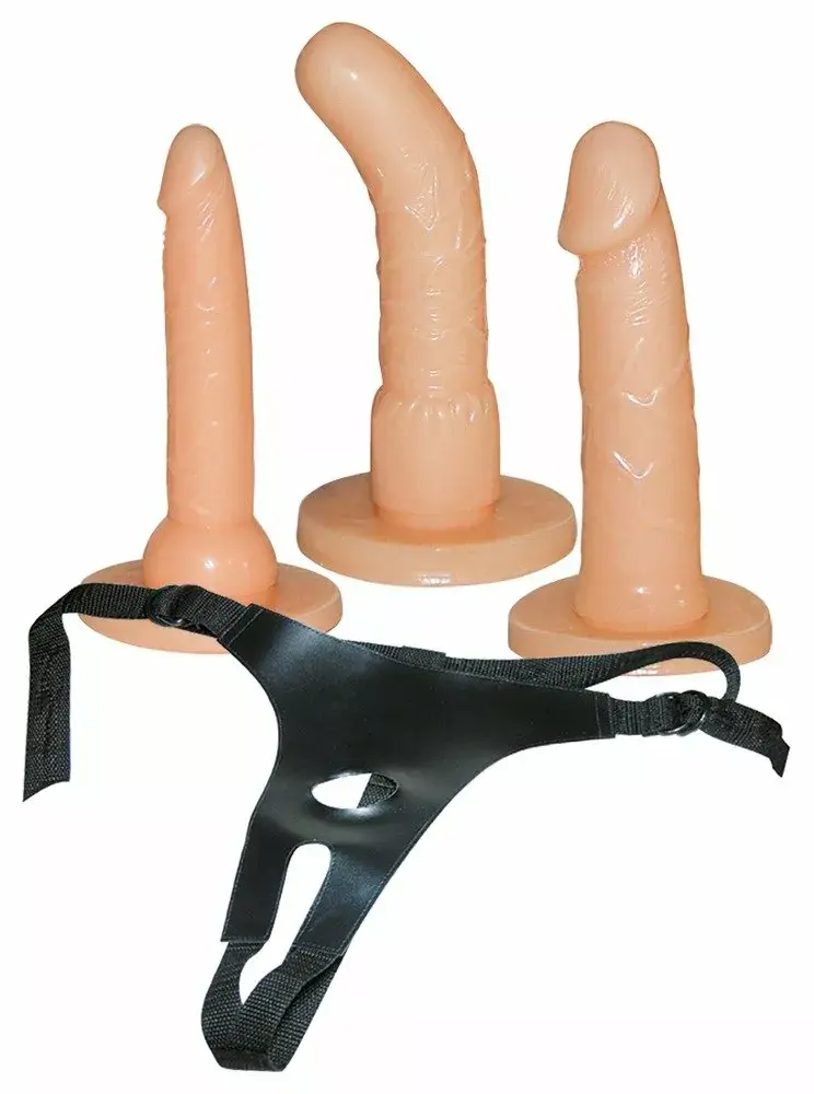 Страпон you2toys с тремя фаллоимитаторами Photo 2