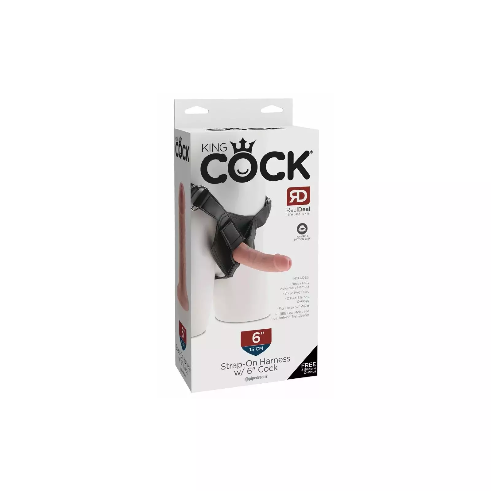 King Cock Strap-On 6 inch 05316180000 | AiO.lv