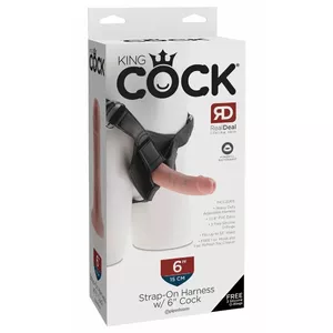 King Cock Strap-On 6 inch