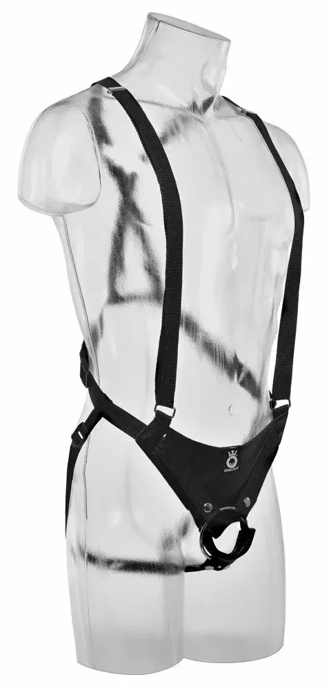 Strap‑on King Cock с полым дилдо 11" Photo 3