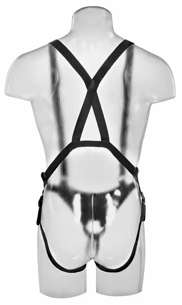 Strap‑on King Cock с полым дилдо 11" Photo 4