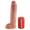 Strap‑on King Cock с полым дилдо 11" Photo 5