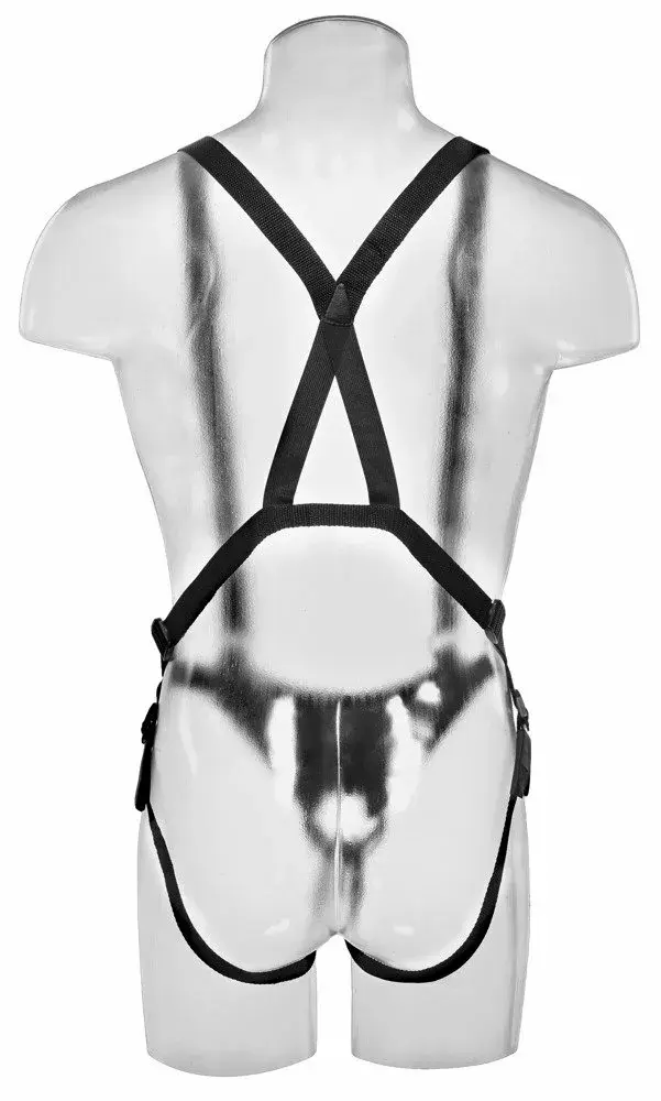 Strap‑on King Cock с полым дилдо 11" Photo 10