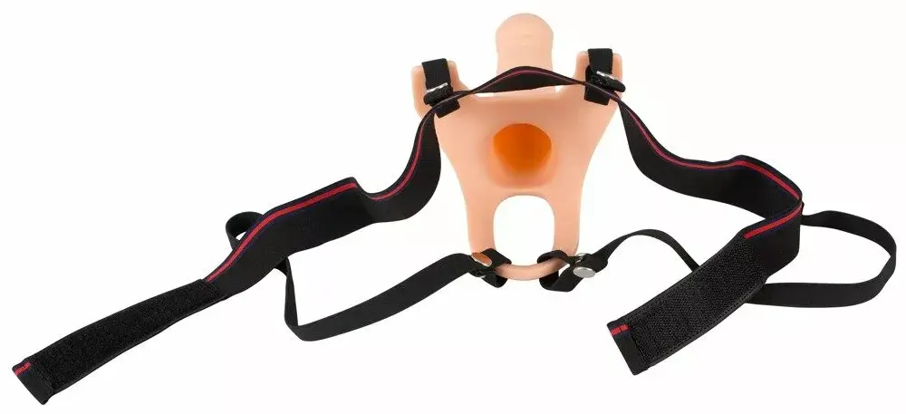 you2toys Страпон Medium — пустотелый силикон, +5 см Photo 3