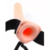 Strap-on Pipedream Silicone Black — hollow dildo 20 cm Photo 5