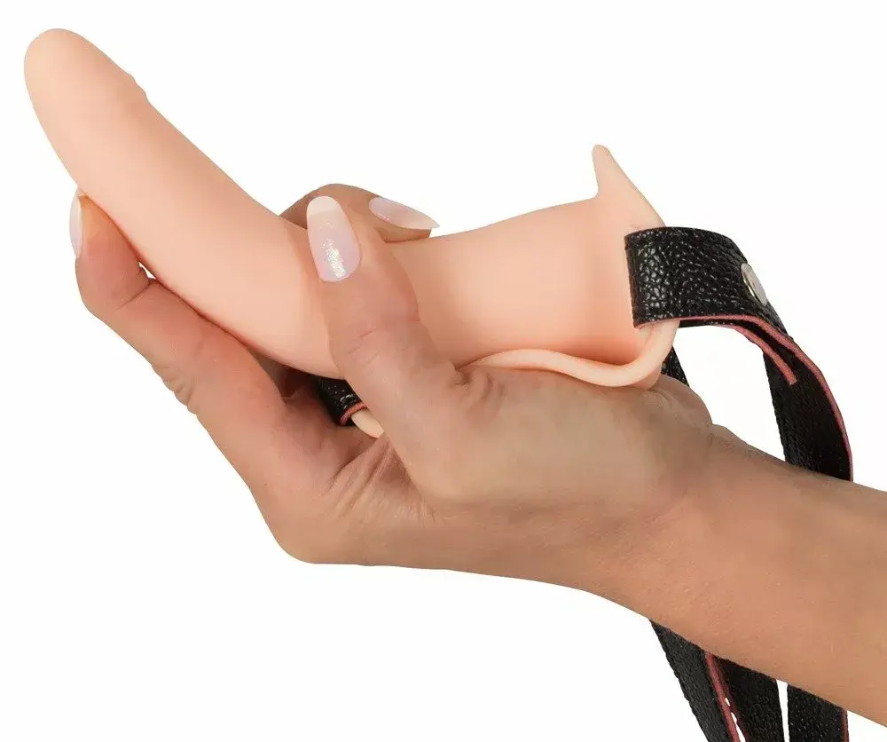 Страпон-вибратор you2toys Silicone Black 15,7 см Photo 6