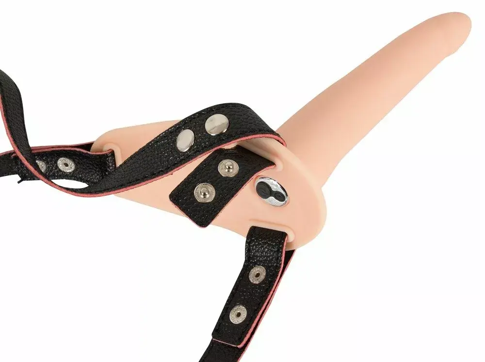 Страпон-вибратор you2toys Silicone Black 15,7 см Photo 8