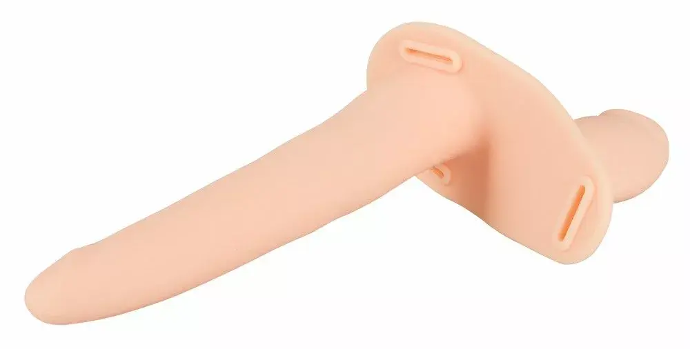Двойной страпон you2toys Silicone Black Photo 9