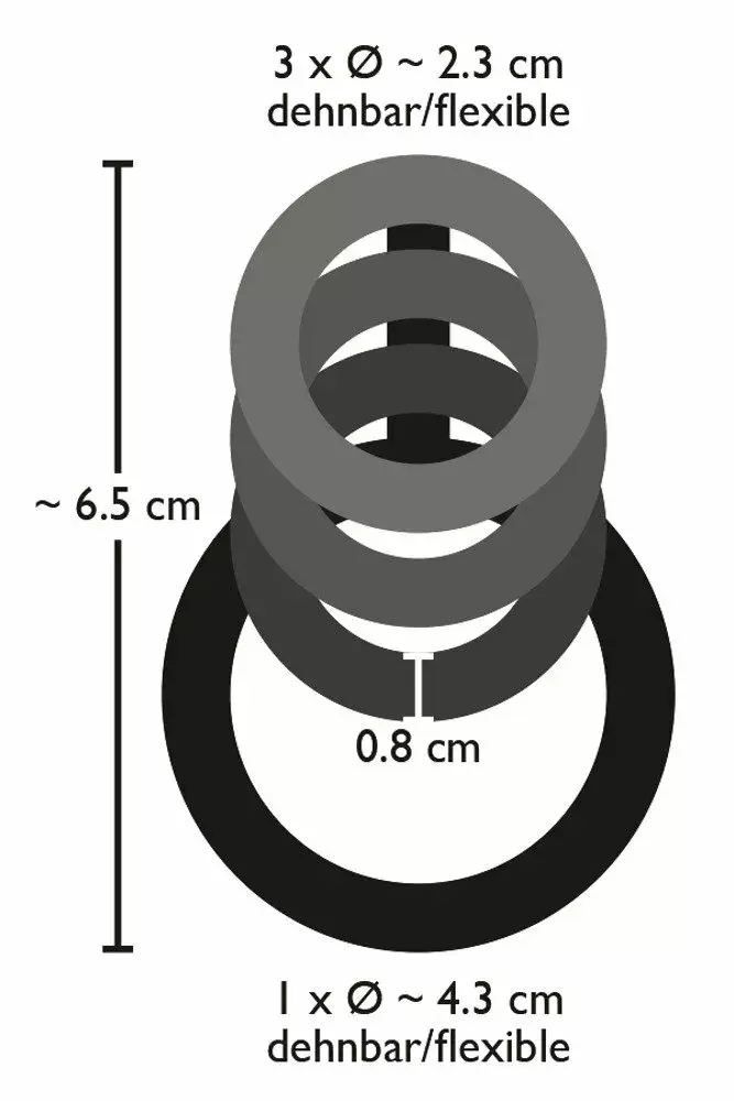 Bad Kitty Ring Quartett 05055870000 — набор колец Photo 7