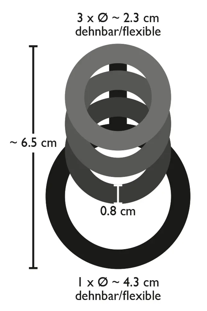 Bad Kitty Ring Quartett 05055870000 — набор колец Photo 7