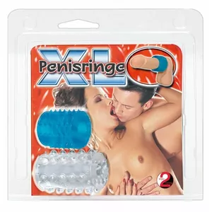 Набор XL эрекционных колец You2Toys модель 05151080000 — 2 кольца TPE (6,7 см и 4,5 см), Ø 1,5 см, толщина 1 см