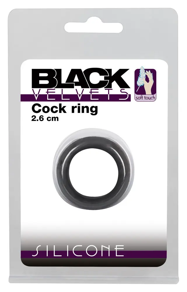 Dzimumloceklim gredzens Black Velvets 05180340000 —