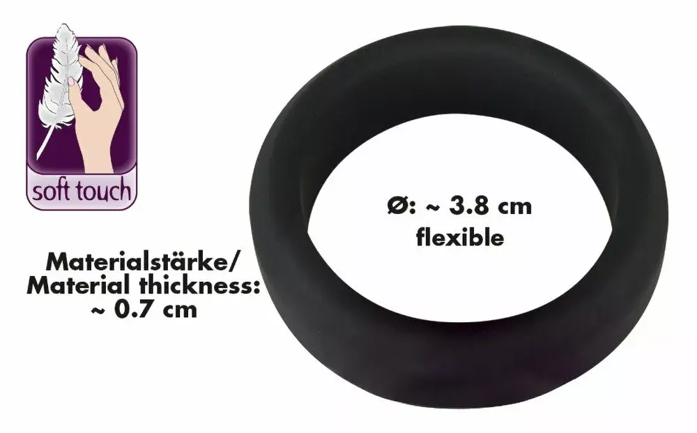 Кольцо Black Velvets 05180930000 — силикон 2,6 см Photo 6