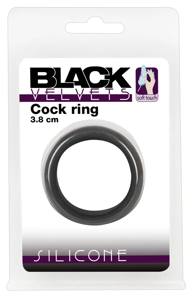Gredzens Cock Black Velvets 05180930000 —