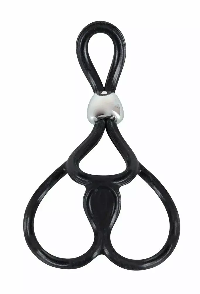 you2toys Triple Ball and Cock Ring 05226000000 — кольцо для пениса Photo 2