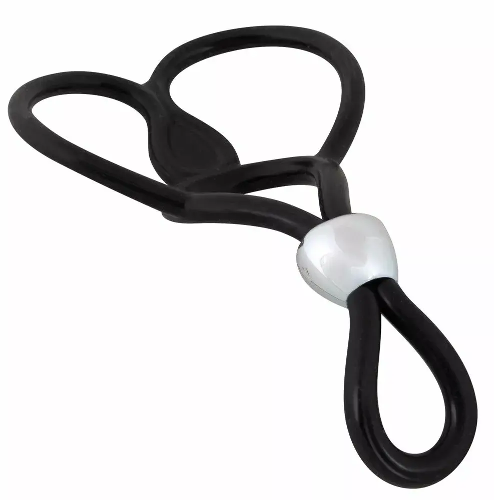 you2toys Triple Ball and Cock Ring 05226000000 — кольцо для пениса Photo 4