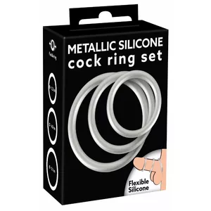 Metālisks silikona kakla gredzens