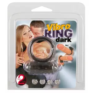 Кольцо для пениса you2toys 05622110000 — вибрирующее силиконовое кольцо с вынимающимся мини-вибратором, Ø 3 см, TPE/ABS