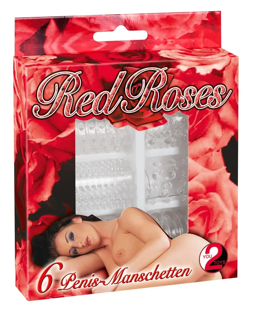 Penisa uzmava you2toys Red Roses, komplekts