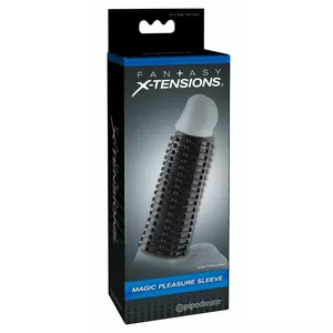 Penis sleeve fantasy x-tensions Pleasure Sleeve FXTM 05442210000 — TPR, length 13.9 cm, Ø 3.1 cm, open-ended dotted surface